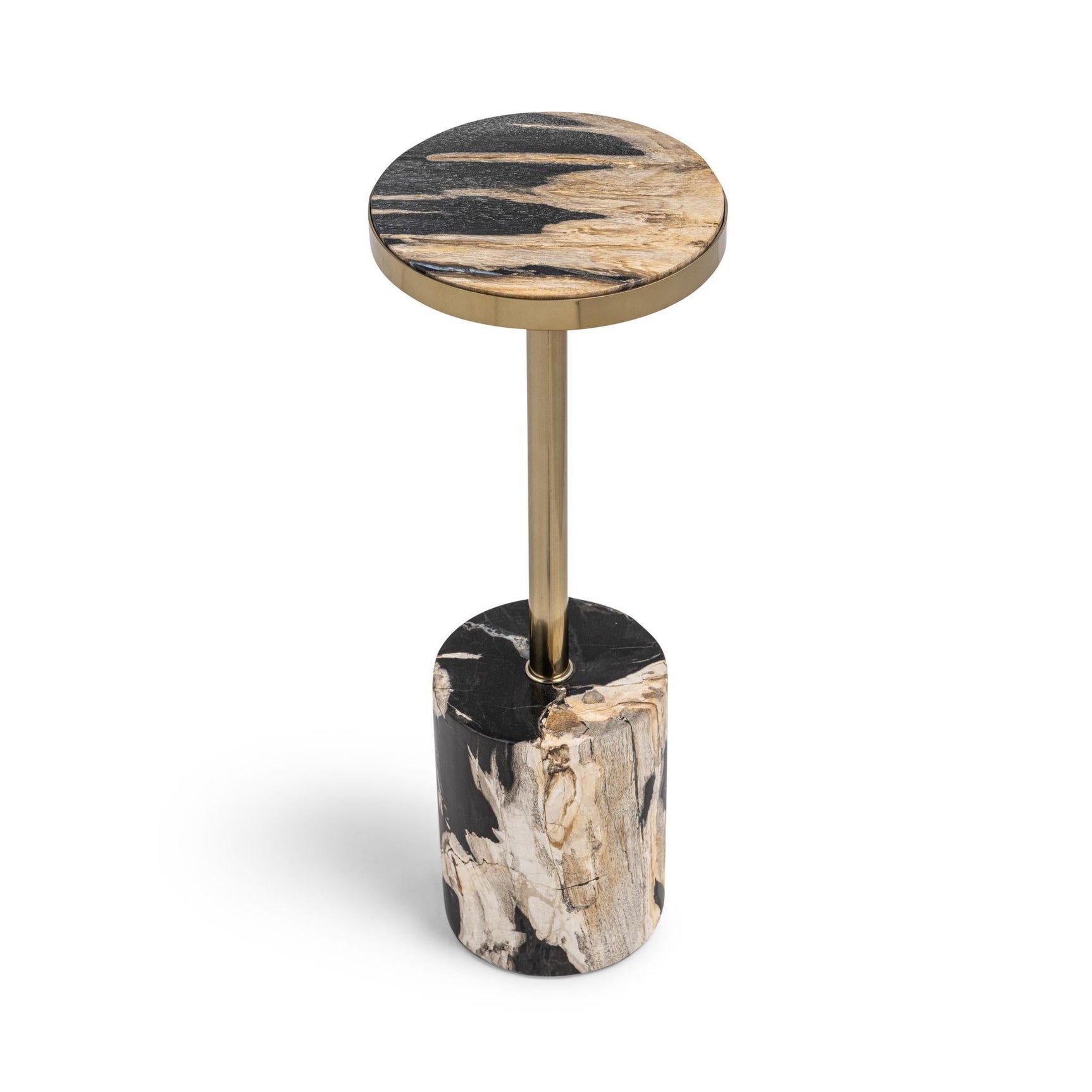 Jordyn Molten Husk Medium Accent Table - Ornate Home