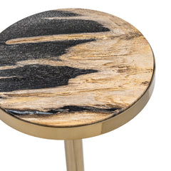 Jordyn Molten Husk Medium Accent Table - Ornate Home