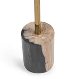Jordyn Molten Husk Small Accent Table - Ornate Home
