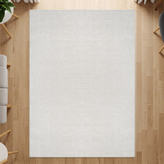 Jorena Bone Jute-Look Rug | Washable Area Rug - Ornate Home