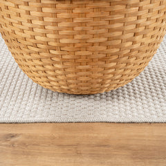 Jorena Bone Jute-Look Rug | Washable Area Rug - Ornate Home