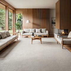 Jorena Bone Jute-Look Rug | Washable Area Rug - Ornate Home
