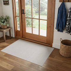 Jorena Bone Jute-Look Rug | Washable Area Rug - Ornate Home