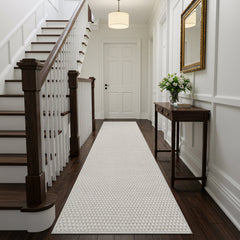 Jorena Bone Jute-Look Rug | Washable Area Rug - Ornate Home