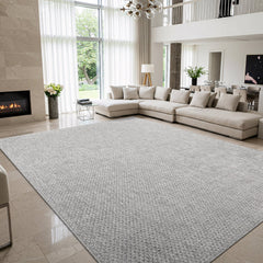 Jorena Gray Jute-Look Rug | Modern Indoor/Outdoor - Ornate Home
