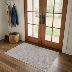 Jorena Gray Jute-Look Rug | Modern Indoor/Outdoor - Ornate Home