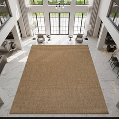 Jorena Natural Jute-Look Rug | Indoor & Outdoor - Ornate Home