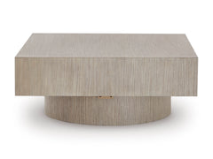 Jorielyn Light Grayish Brown Square Cocktail Table - Ornate Home