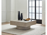 Jorielyn Light Grayish Brown Square Cocktail Table - Ornate Home