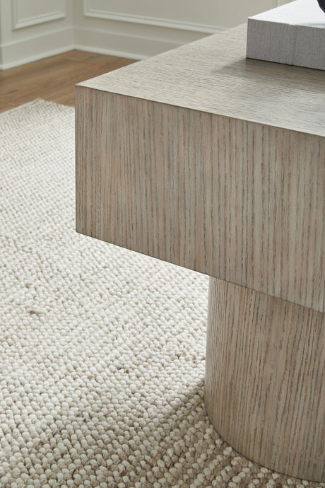 Jorielyn Light Grayish Brown Square End Table - Ornate Home