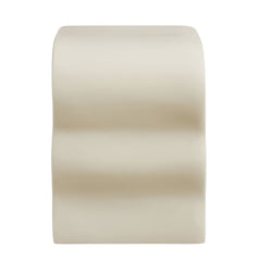 Jorin Ivory Squiggle Side Table - Ornate Home