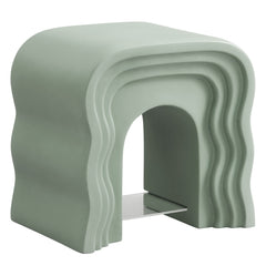 Jorin Sage Squiggle Side Table - Ornate Home