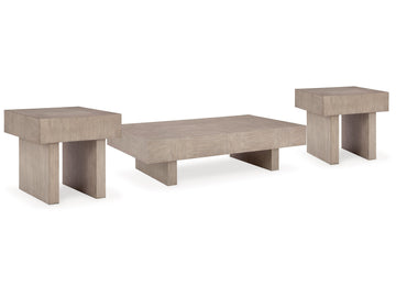Jorlaina Brown Coffee Table and 2 End Tables - Ornate Home