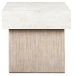 Jorlaina Light Grayish Brown Square End Table - Ornate Home