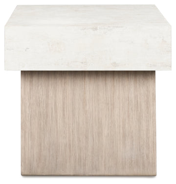 Jorlaina Light Grayish Brown Square End Table - Ornate Home