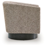 Jorryn Brown Swivel Accent Chair (Online Special Price) - Ornate Home