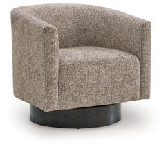 Jorryn Brown Swivel Accent Chair - Ornate Home