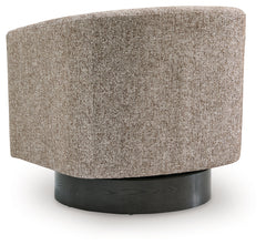 Jorryn Brown Swivel Accent Chair - Ornate Home