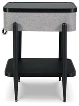 Jorvalee Gray/Black Accent Table (Online Special Price) - Ornate Home