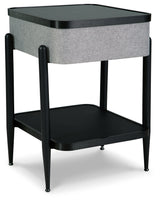 Jorvalee Gray/Black Accent Table - Ornate Home