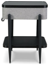 Jorvalee Gray/Black Accent Table - Ornate Home