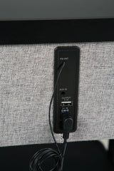 Jorvalee Gray/Black Accent Table - Ornate Home