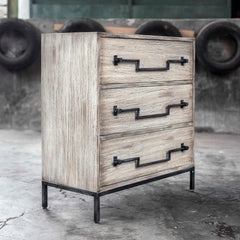 Jory Aged Ivory Accent Chest - Ornate Home