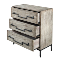 Jory Aged Ivory Accent Chest - Ornate Home