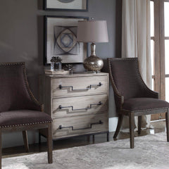 Jory Aged Ivory Accent Chest - Ornate Home