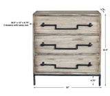 Jory Aged Ivory Accent Chest - Ornate Home