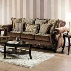 Joselyn Brown Sofa - Ornate Home