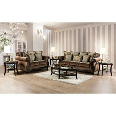 Joselyn Brown Sofa - Ornate Home