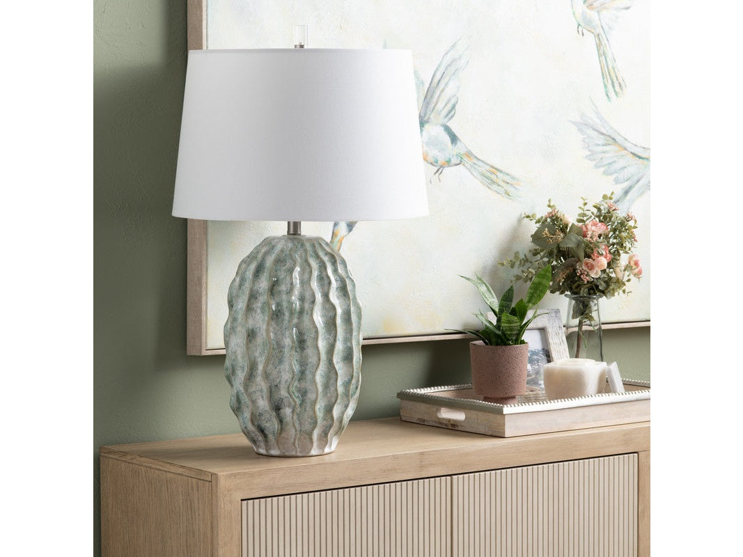 Josephine Green Table Lamp - Ornate Home