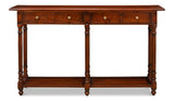 Josephson Brown Console Table - Ornate Home