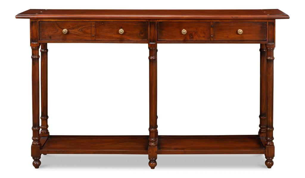 Josephson Brown Console Table - Ornate Home