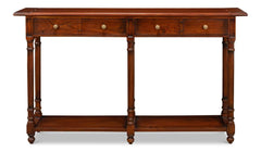 Josephson Brown Console Table - Ornate Home