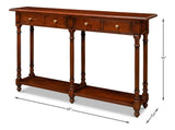Josephson Brown Console Table - Ornate Home