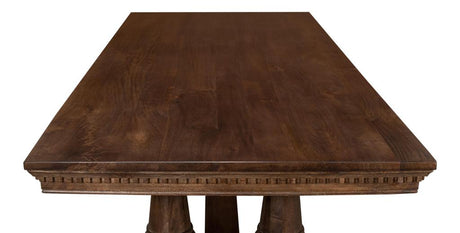 Joshua Brown Pedestal Dining Table - Ornate Home