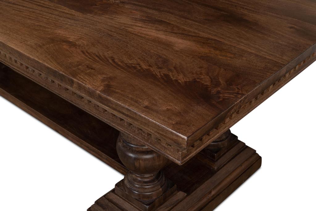 Joshua Brown Pedestal Dining Table - Ornate Home