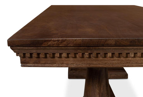 Joshua Brown Pedestal Dining Table - Ornate Home