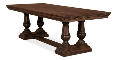 Joshua Brown Pedestal Dining Table - Ornate Home