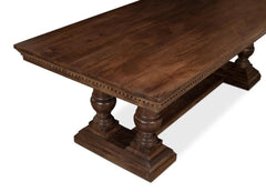 Joshua Brown Pedestal Dining Table - Ornate Home