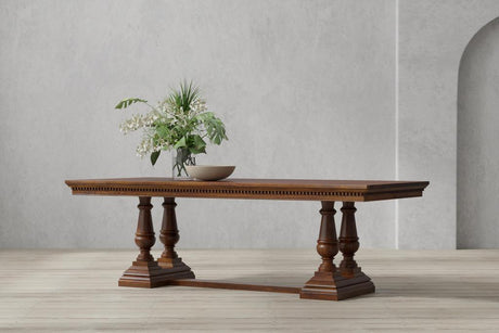 Joshua Brown Pedestal Dining Table - Ornate Home