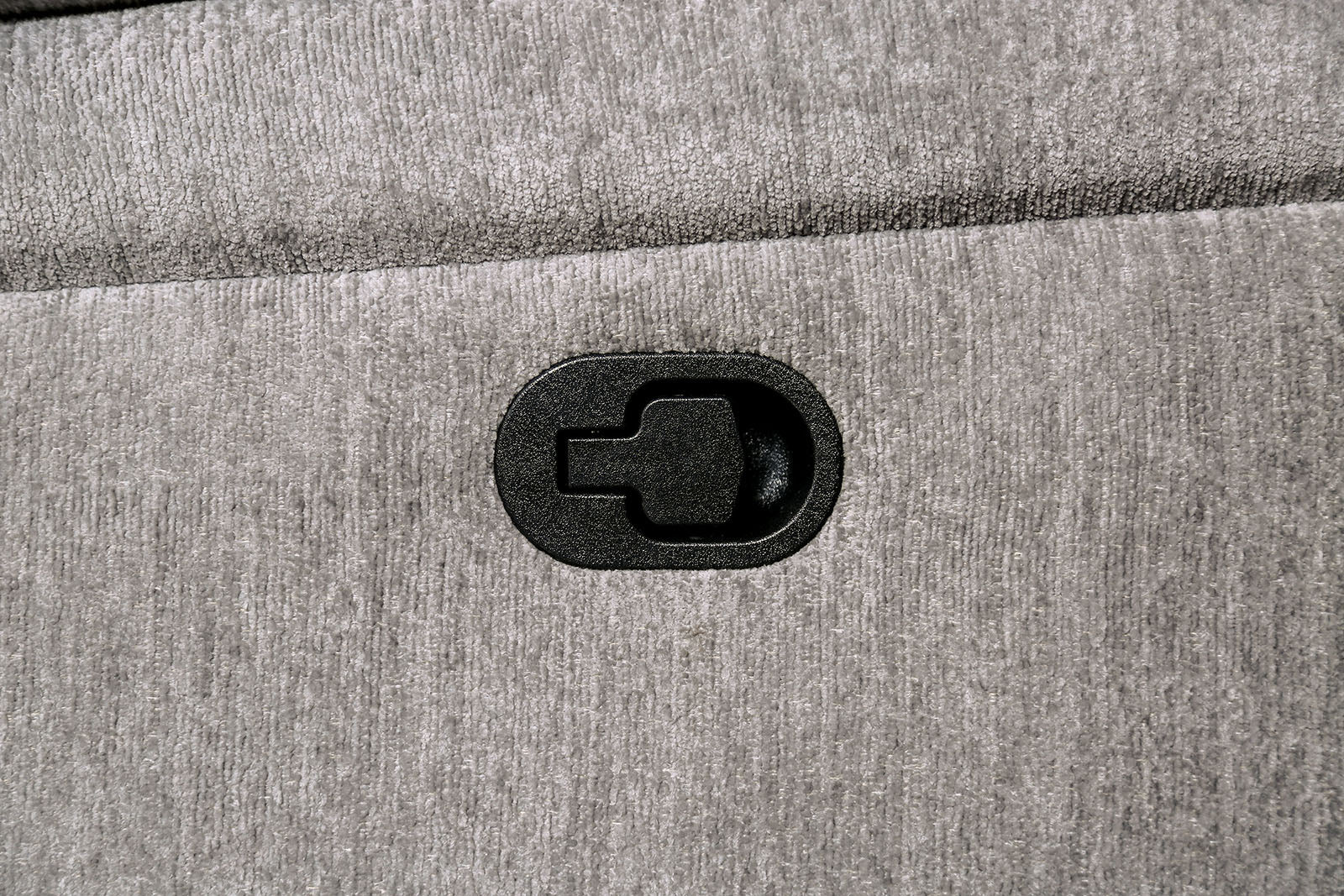 Josias Light Gray Fabric Loveseat - Ornate Home