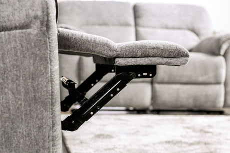 Josias Light Gray Fabric Sofa & Loveseat - Ornate Home