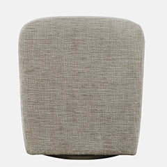 Josie Grey Swivel Accent Chair - Ornate Home