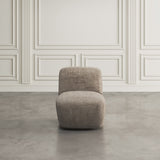 Josie Mink Swivel Accent Chair - Ornate Home