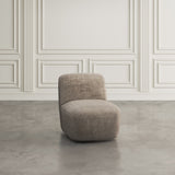 Josie Mink Swivel Accent Chair - Ornate Home