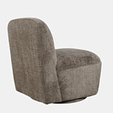 Josie Mink Swivel Accent Chair - Ornate Home
