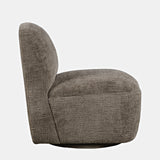 Josie Mink Swivel Accent Chair - Ornate Home